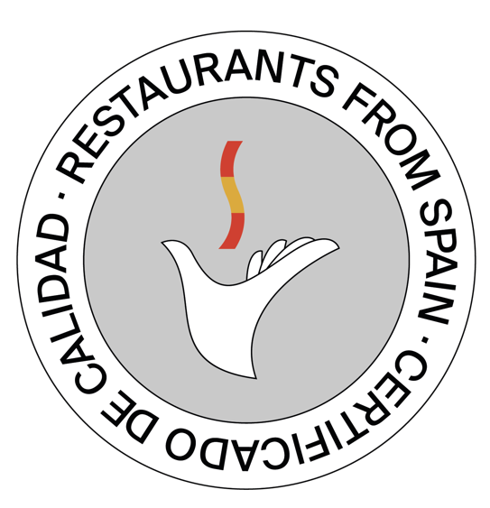 Restaurants from Spain certification logo awarded to UNA Singapore